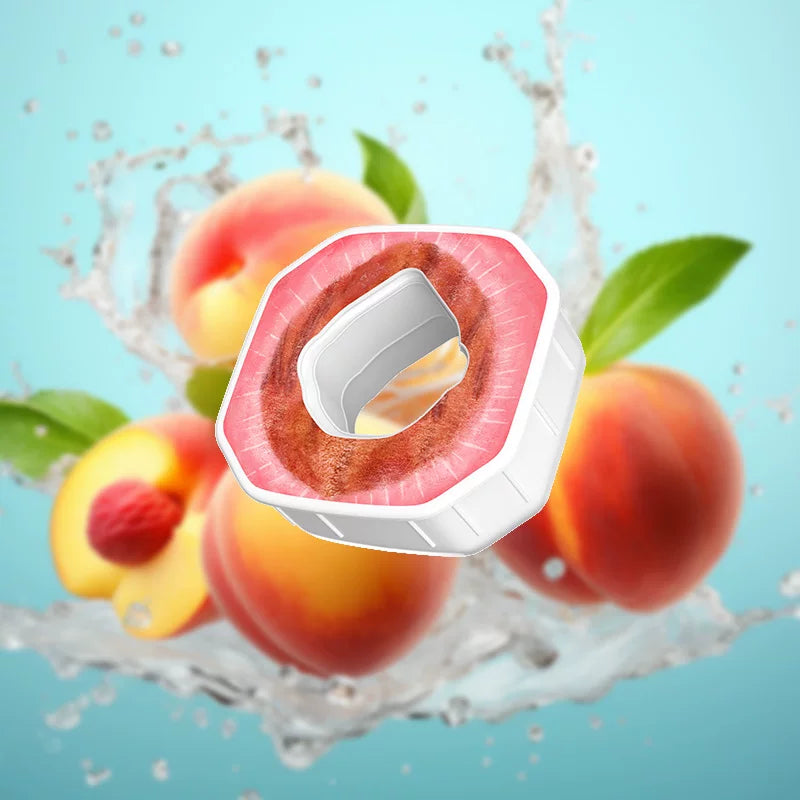 WHITE PEACH PODS